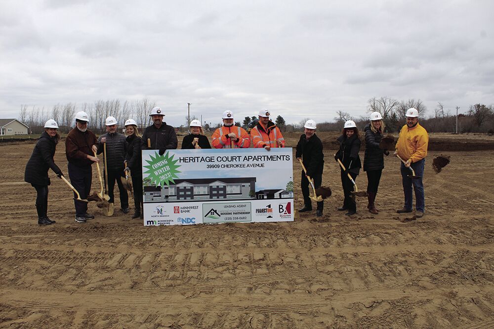 North Branch breaks ground for Heritage Court Apartments